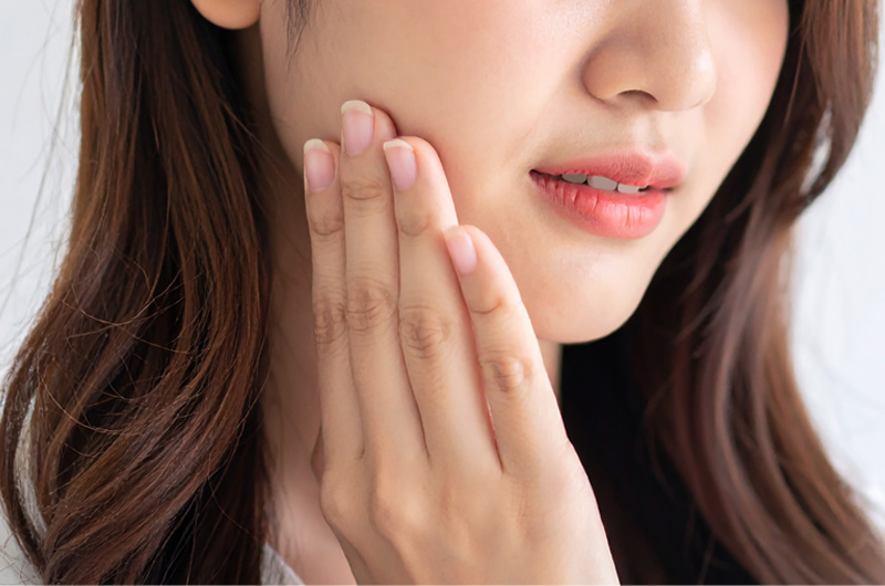 画像：顎関節症