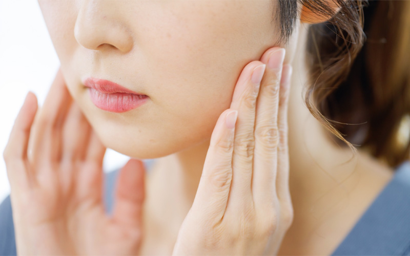 画像：顎関節症